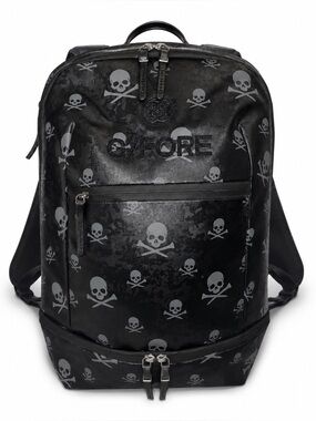 G/FORE x Vessel NWOT Golf Black Camo Killer Skull Tees Backpack Pray For Birdies